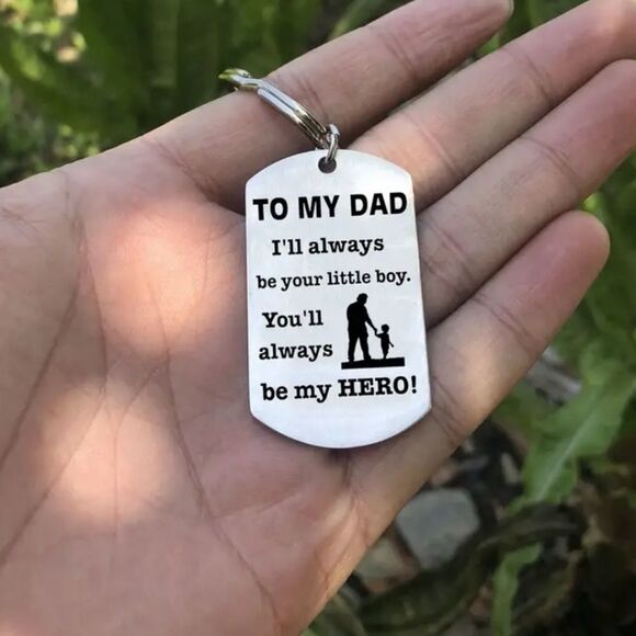 Other - Father gift dad appreciation keychain keyring